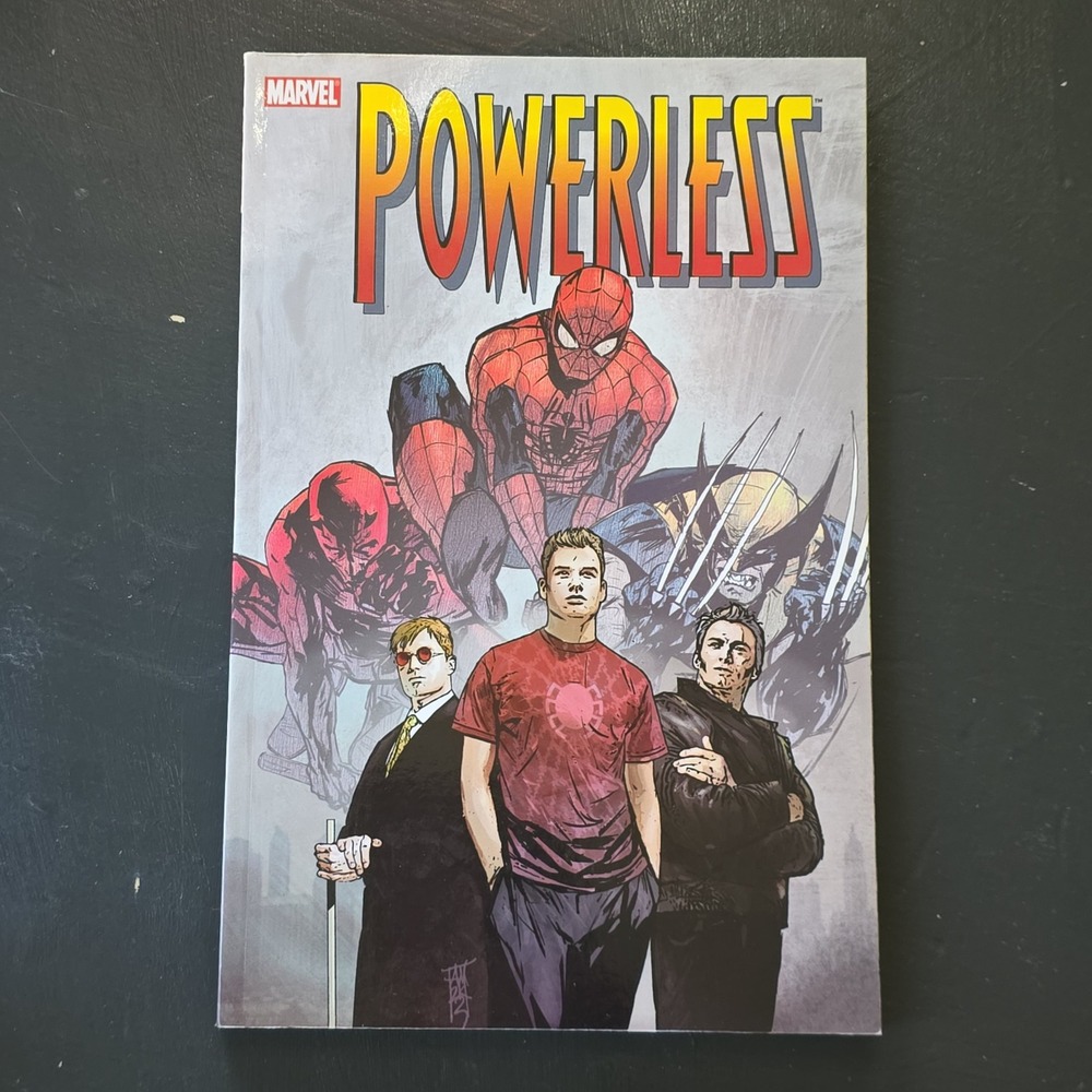 Powerless Marvel Graphic Novel TPB 2005 Spider-Man Wolverine Daredevil Comic